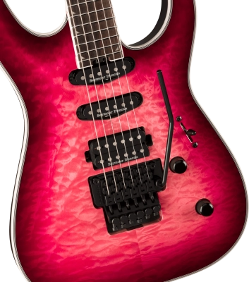 Pro Plus Series Soloist SLA3Q, Ebony Fingerboard - Fuschia Burst