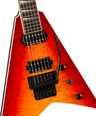 Pro Plus Series Rhoads RR24PS, Ebony Fingerboard - Firestorm