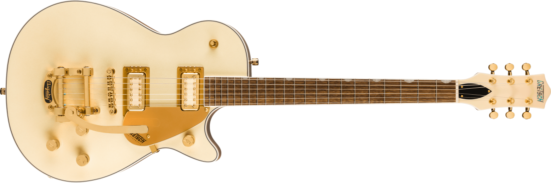 Electromatic Pristine LTD Jet Single-Cut with Bigsby, Laurel Fingerboard - White Gold