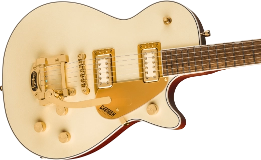 Electromatic Pristine LTD Jet Single-Cut with Bigsby, Laurel Fingerboard - White Gold