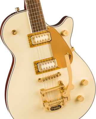 Electromatic Pristine LTD Jet Single-Cut with Bigsby, Laurel Fingerboard - White Gold