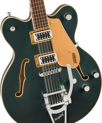 G5622T Electromatic Center Block Double-Cut with Bigsby, Laurel Fingerboard - Cadillac Green