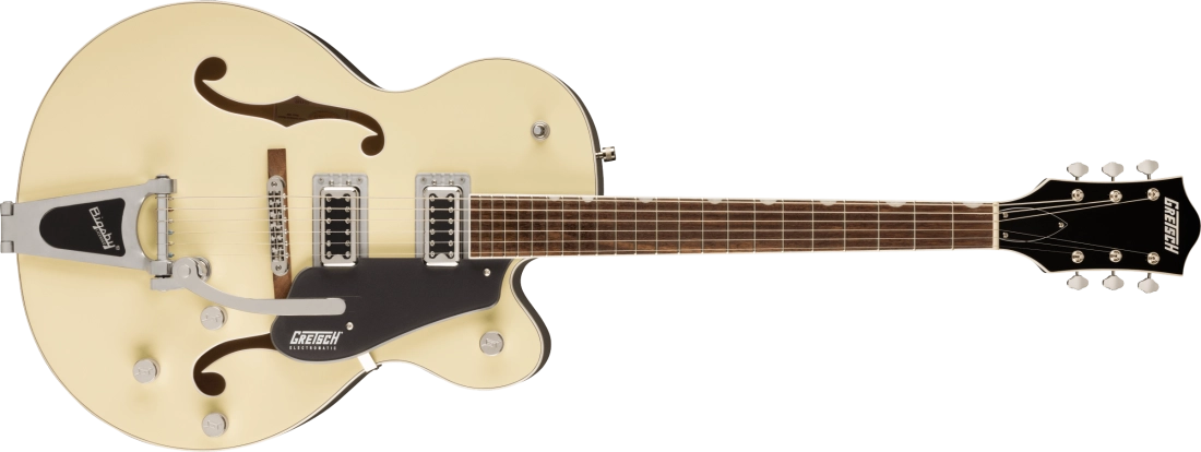 G5420T Electromatic Classic Hollow Body Single-Cut with Bigsby, Laurel Fingerboard - Two-Tone Vintage White/London Grey