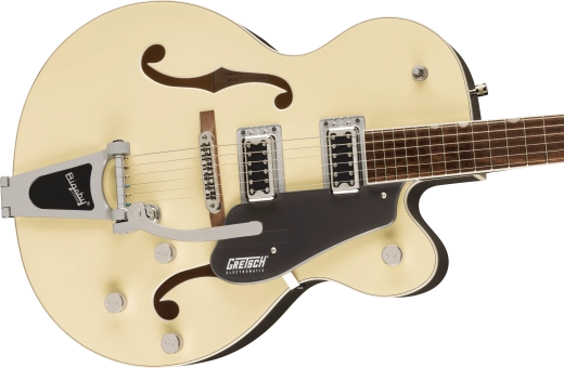 G5420T Electromatic Classic Hollow Body Single-Cut with Bigsby, Laurel Fingerboard - Two-Tone Vintage White/London Grey