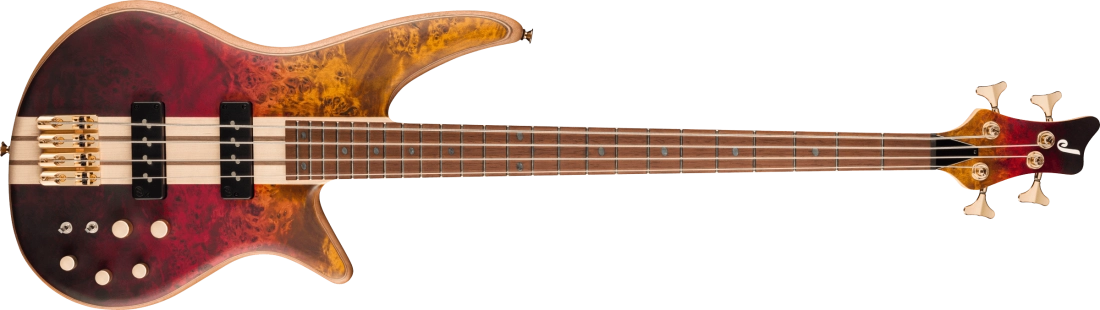 Pro Series Spectra Bass SBP IV, Caramelized Jatoba Fingerboard - Firestorm Fade