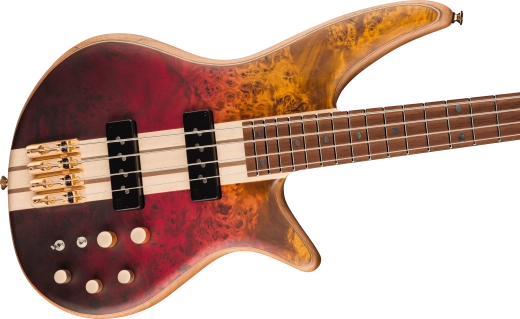 Pro Series Spectra Bass SBP IV, Caramelized Jatoba Fingerboard - Firestorm Fade