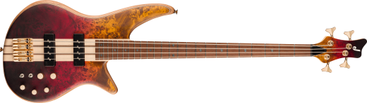 Jackson Guitars - Pro Series Spectra Bass SBP IV, Caramelized Jatoba Fingerboard - Firestorm Fade