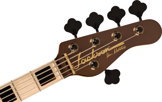 Adam Blackstone \'\'Gladys\'\' Jackson Pro Series Signature 5-String Concert Bass, Maple Fingerboard - Black Stone