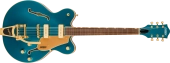 Gretsch Guitars - Electromatic Pristine LTD Center Block Double-Cut with Bigsby, Laurel Fingerboard - Petrol