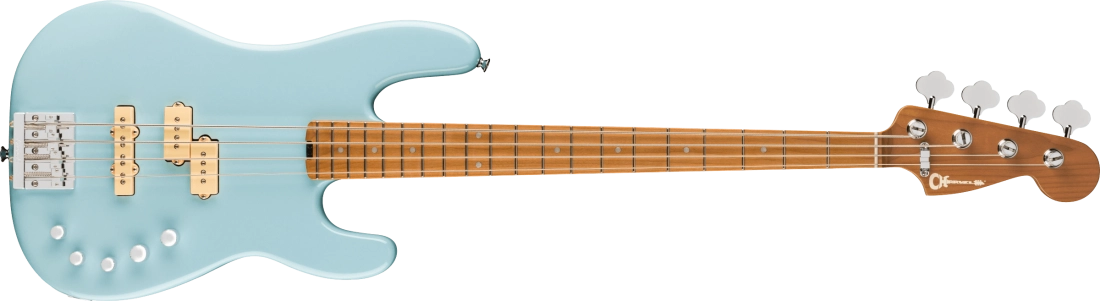 Pro-Mod San Dimas Bass PJ IV, Caramelized Maple Fingerboard - Sonic Blue