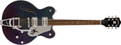 Gretsch Guitars - Electromatic John Gourley Broadkaster Center Block, Laurel Fingerboard - Iridescent Black