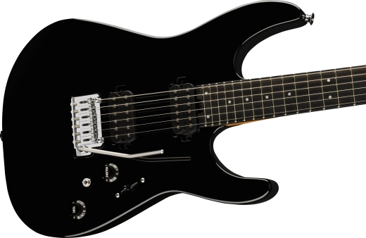 Pro-Mod DK24 HH 2PT EB, Ebony Fingerboard - Gloss Black