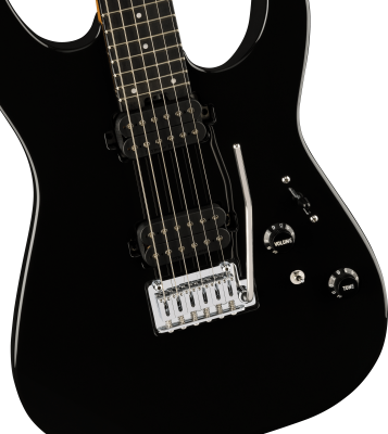 Pro-Mod DK24 HH 2PT EB, Ebony Fingerboard - Gloss Black