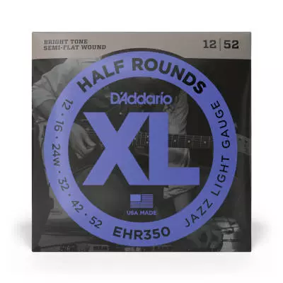 EHR350 - Half Rounds JAZZ LIGHT 12-52