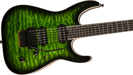 Pro Plus Series Dinky DKAQ, Ebony Fingerboard - Emerald Green