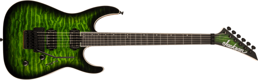 Jackson Guitars - Pro Plus Series Dinky DKAQ, Ebony Fingerboard - Emerald Green