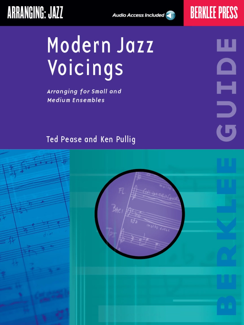 Modern Jazz Voicings: Arranging for Small and Medium Ensembles - Pease/Pullig - Book/Audio Online