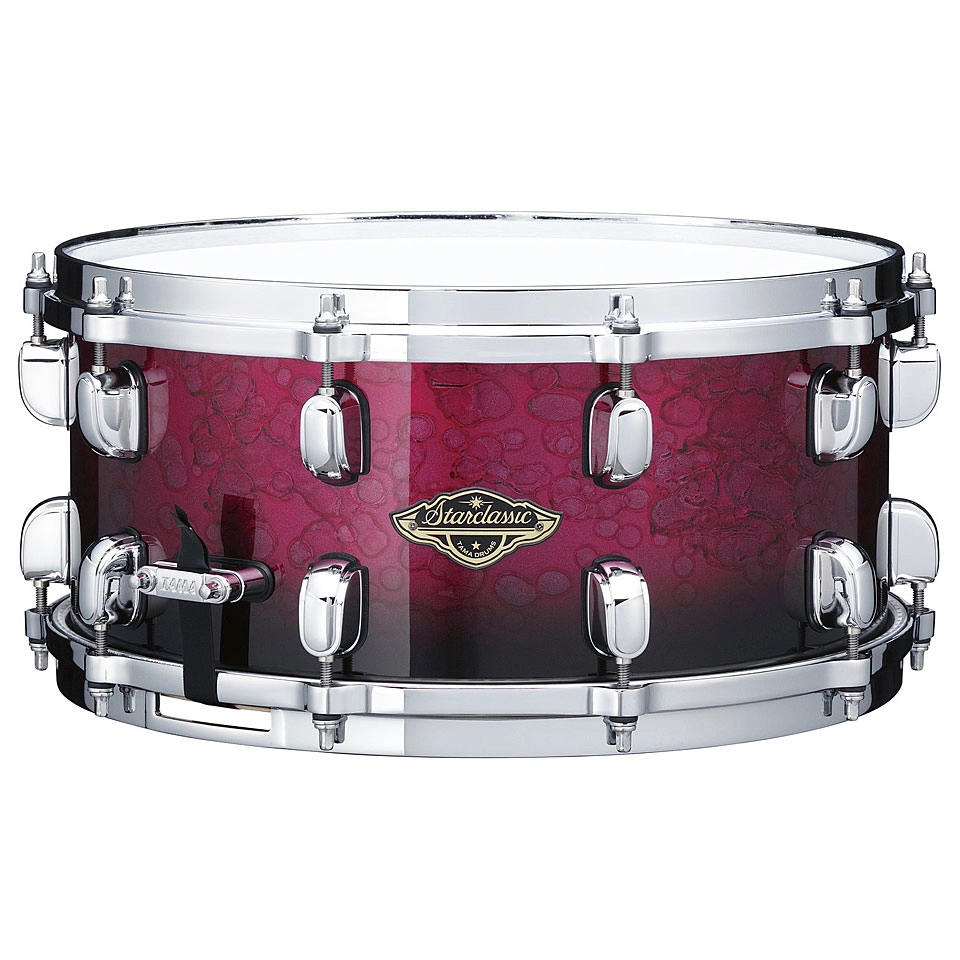 Starclassic Walnut/Birch 6.5x14\'\' Snare - Molten Dark Raspberry Fade