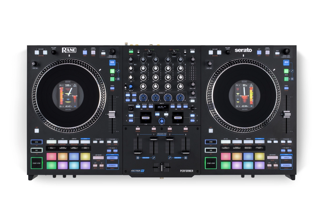 PERFORMER 4-Channel Motorized DJ Controller