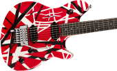 Wolfgang Special Striped Series, Ebony Fingerboard - Red, Black, and White