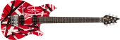 EVH - Wolfgang Special Striped Series, Ebony Fingerboard - Red, Black, and White