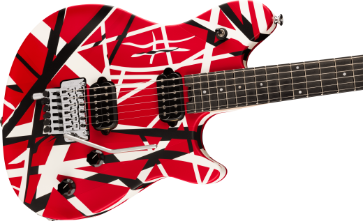 Wolfgang Special Striped Series, Ebony Fingerboard - Red, Black, and White