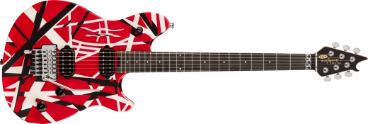 EVH - Wolfgang Special Striped Series, Ebony Fingerboard - Red, Black, and White