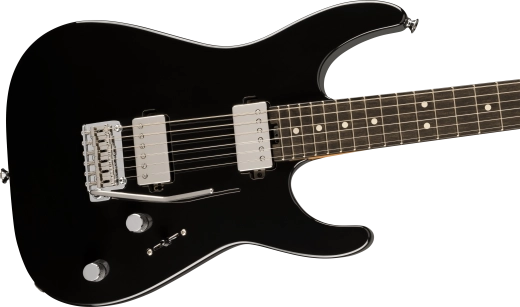 Super-Stock DKA22 2PT EB, Ebony Fingerboard - Gloss Black