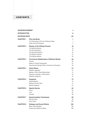 Music Composition for Film and Television - Schifrin - Book