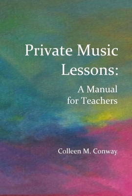 Private Music Lessons: A Manual for Teachers - Conway - Book