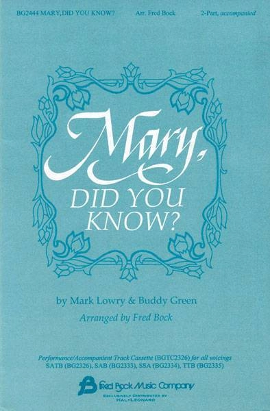 Mary, Did You Know?