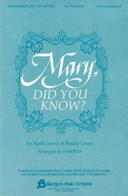 Fred Bock Publications - Mary, Did You Know?