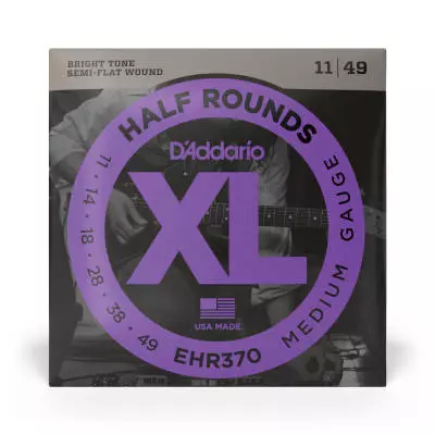 EHR370 - Half Rounds JAZZ MEDIUM 11-49