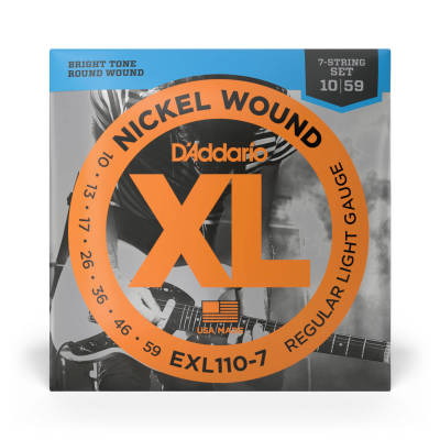 EXL110-7 - Nickel Wound REG. LIGHT 7-STRING 10-59