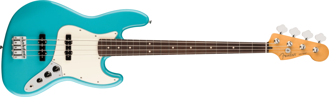 Player II Jazz Bass, Rosewood Fingerboard - Aquatone Blue