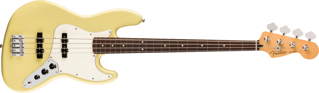 Player II Jazz Bass, Rosewood Fingerboard - Hialeah Yellow