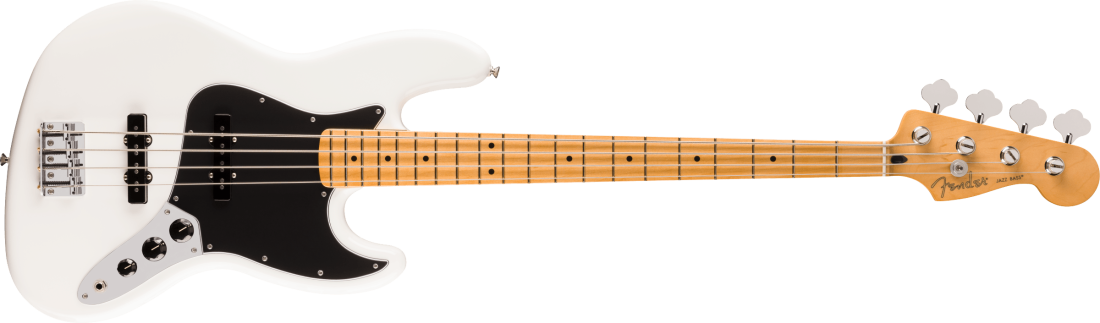 Player II Jazz Bass, Maple Fingerboard - Polar White