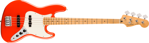 Player II Jazz Bass, Maple Fingerboard - Coral Red