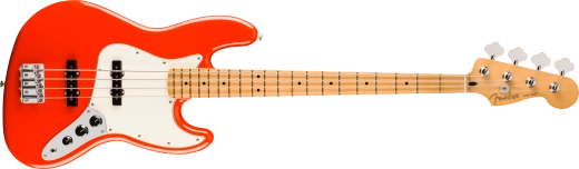 Fender - Player II Jazz Bass, Maple Fingerboard - Coral Red