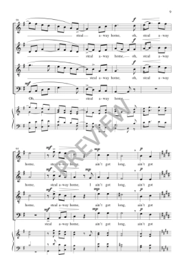 Steal Away - Spritual/Robinson - SATB