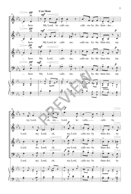 Steal Away - Spritual/Robinson - SATB