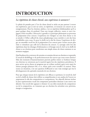 La repetition efficace: un guide pratique pour cheffes et chefs de choeur - Ingari - Book