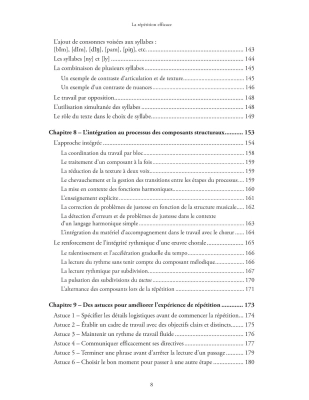 La repetition efficace: un guide pratique pour cheffes et chefs de choeur - Ingari - Book