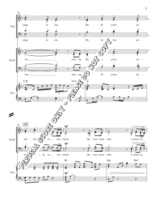 Peace Come Reign - Delisle - SATB