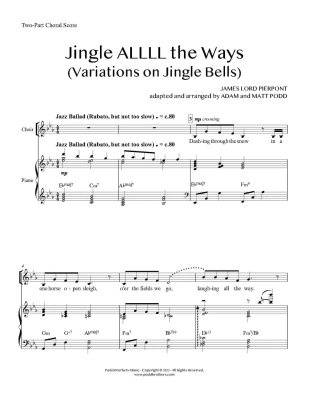 Jingle ALLLL the Ways : Variations on \'Jingle Bells\'  - Podd - 2pt