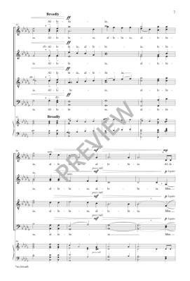 Alleluia - Consolacion - SATB divisi