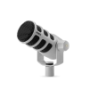 PodMic Dynamic Podcasting Microphone - White