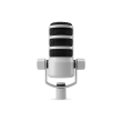 PodMic Dynamic Podcasting Microphone - White
