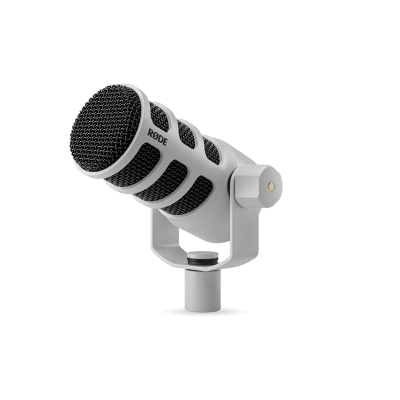 PodMic Dynamic Podcasting Microphone - White