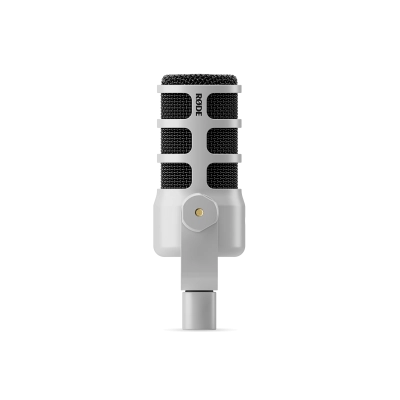 PodMic Dynamic Podcasting Microphone - White